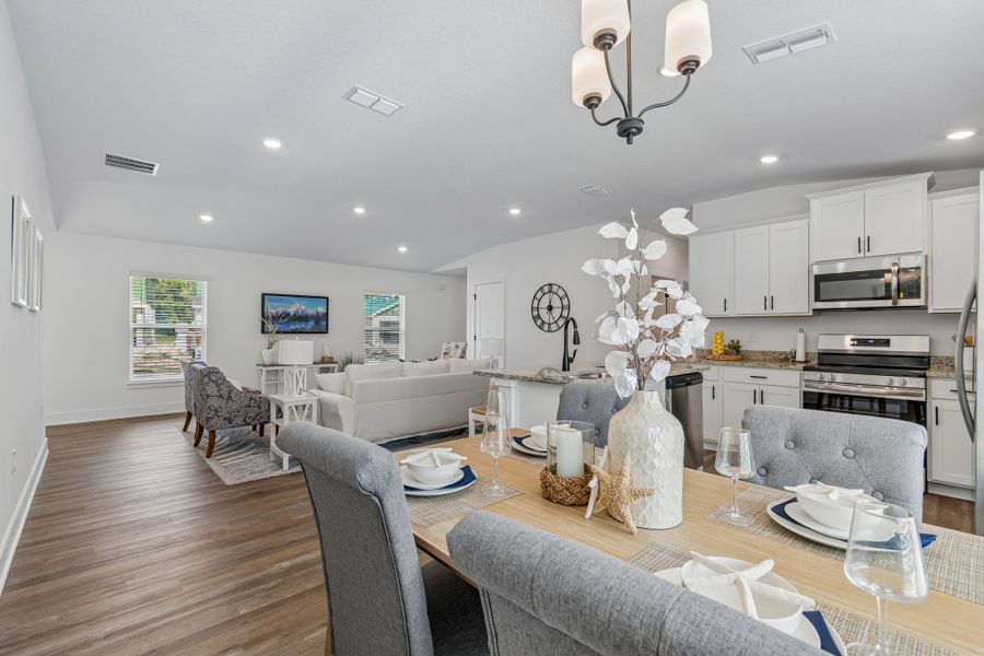 Representative furnished interior of a home built from the 1515 by Adams Homes in Winding Oaks, Weeki Wachee (Image 18).