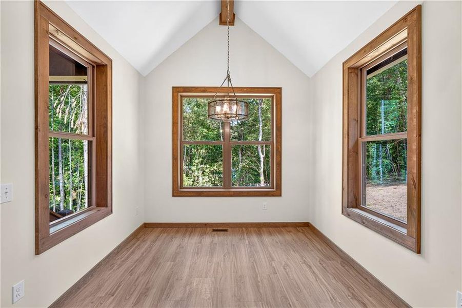 Spacious, unfurnished interior of a new home in , Ellijay (Image 46).