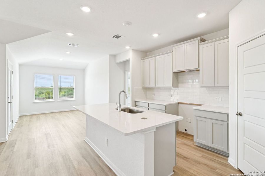 Furnished interior view inside a new home in Catalina, Converse (Image 7).