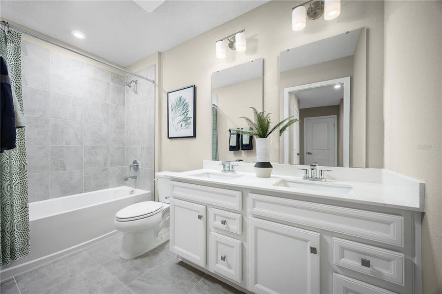 Furnished interior view inside a new home in , San Antonio (Image 13).