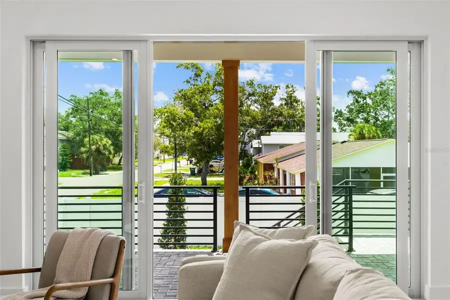 Exterior details and patio area of a home in , Tampa (Image 3). Exterior details and patio area of a home in , Tampa (Image 3).