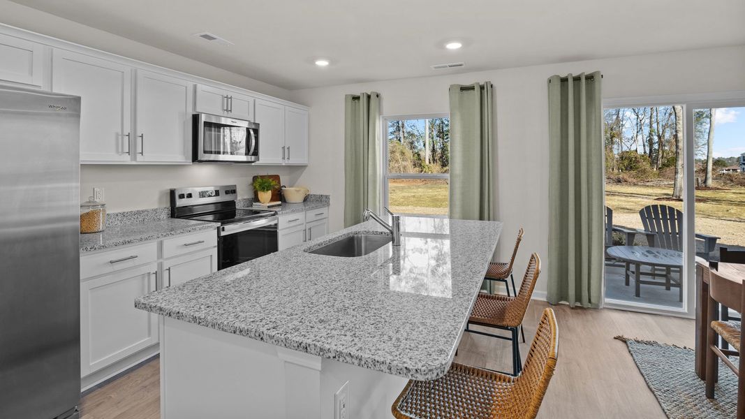 Furnished interior view inside a new home in Hunter Hill, Rocky Mount (Image 13).