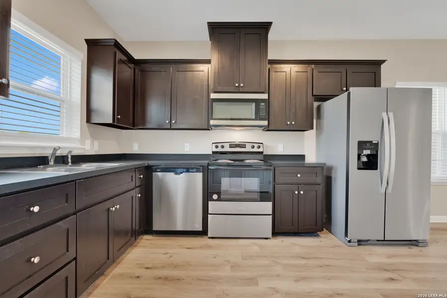 Furnished interior view inside a new home in , San Antonio (Image 3).