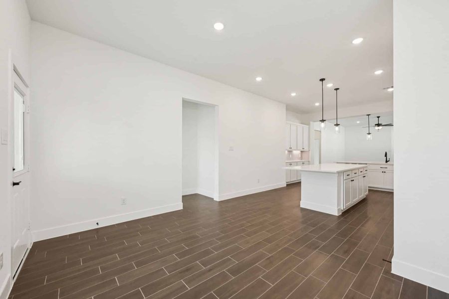 Spacious, unfurnished interior of a new home in The Woodlands Hills, Willis (Image 22).