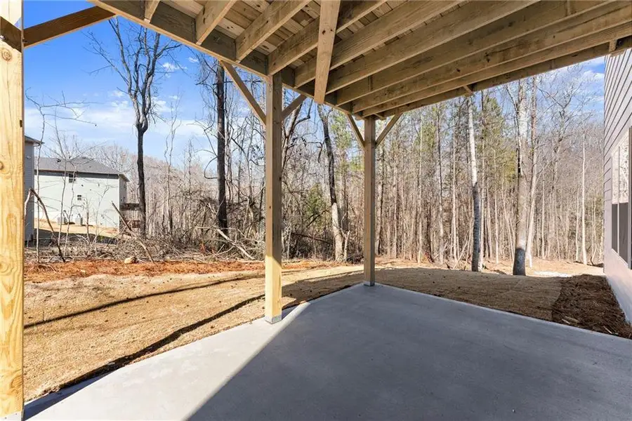 Exterior details and patio area of a home in Magnolia Villas, Cornelia (Image 4).
