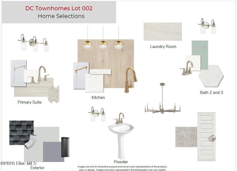 Sample of building materials used in homes in Downtown Wilmington Collective, Wilmington (Image 6).