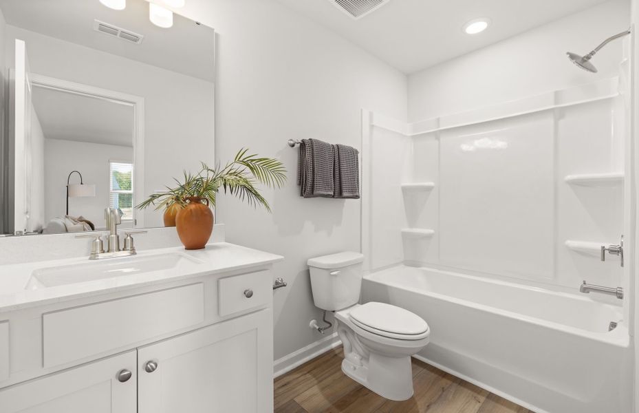 Representative furnished interior of a home built from the Starling by Centex in Carpenter Falls, Durham (Image 15). Representative furnished interior of a home built from the Starling by Centex in Carpenter Falls, Durham (Image 15).