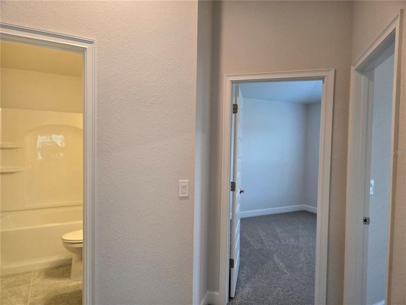 2nd and 3rd bedroom and shard bath