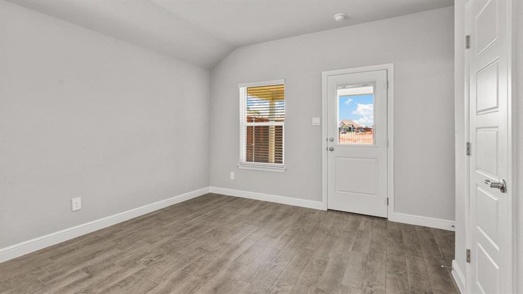 Spacious, unfurnished interior of a new home in Monarch at the Meadows, Denton (Image 21).