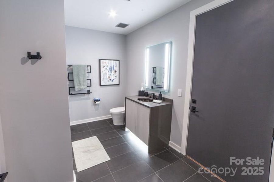 Furnished interior view inside a new home in , Belmont (Image 27).