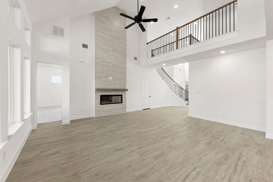 Spacious, unfurnished interior of a new home in Wildflower Ranch, Justin (Image 17). Spacious, unfurnished interior of a new home in Wildflower Ranch, Justin (Image 17).