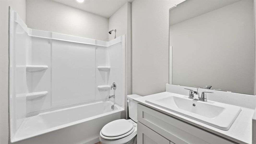 Furnished interior view inside a new home in Hickory Grove, Krum (Image 8).