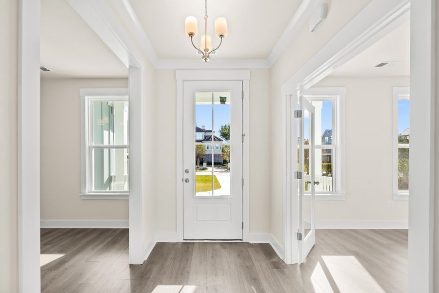 Spacious, unfurnished interior of a new home in Horry County Homes, Conway (Image 33). Spacious, unfurnished interior of a new home in Horry County Homes, Conway (Image 33).