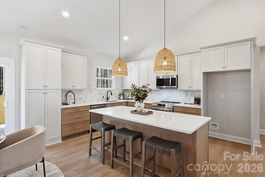 Furnished interior view inside a new home in , Lincolnton (Image 14).
