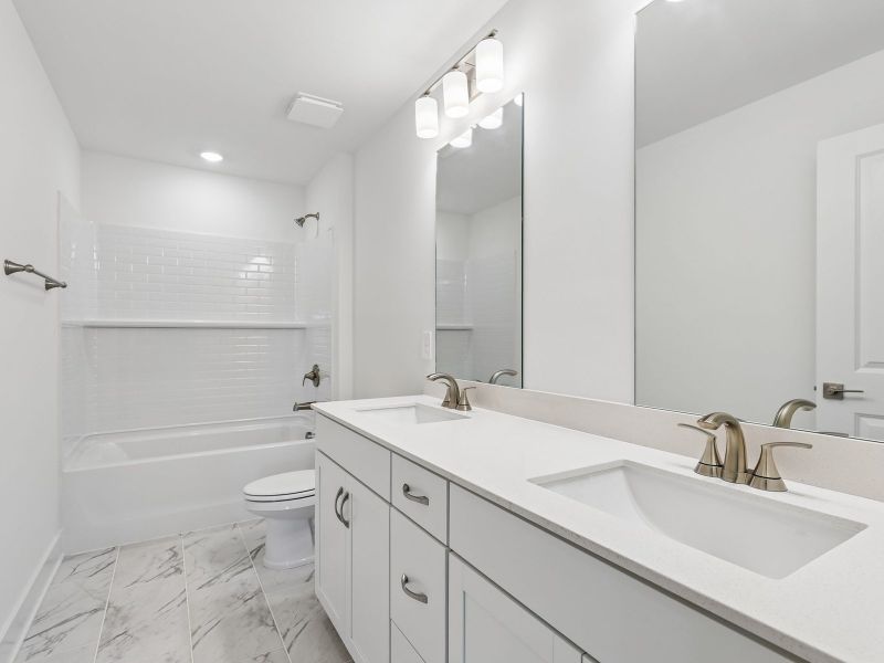 Furnished interior view inside a new home in Station Hill - Estate Series, Franklin (Image 11). Furnished interior view inside a new home in Station Hill - Estate Series, Franklin (Image 11).
