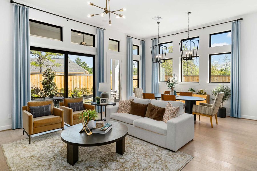 The Azalea - Family Room The Azalea - Family Room