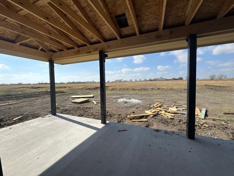 In-progress construction of a new home in Terra Escalante, Blue Ridge, TX (Image 13). In-progress construction of a new home in Terra Escalante, Blue Ridge, TX (Image 13).