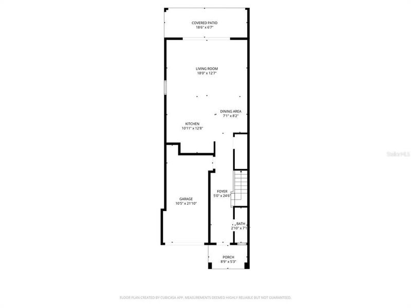 2D floor plan layout of this home in , Kissimmee, FL (Image 7).