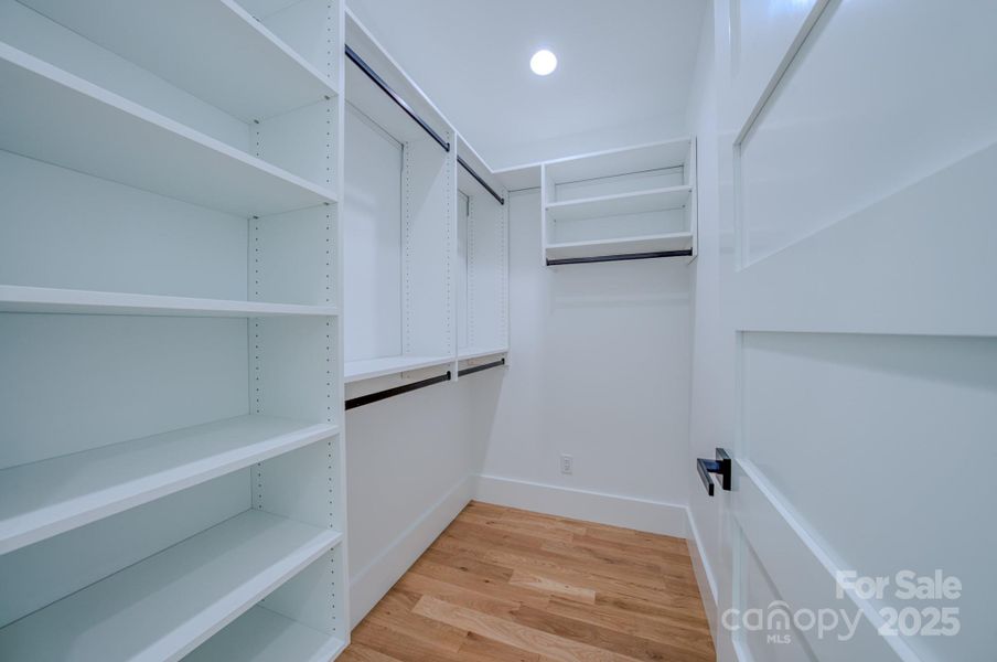 Second Floor Master Walk-in Closet