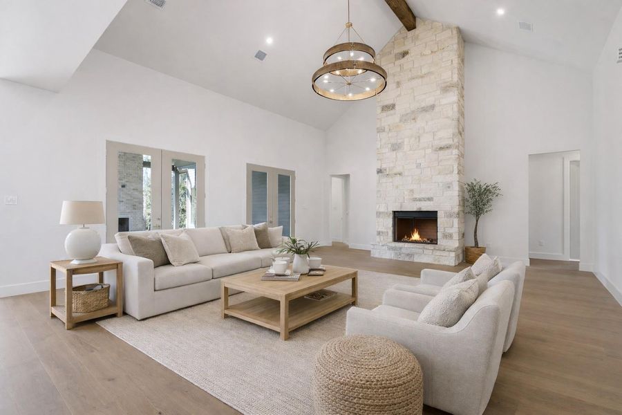 Furnished interior view inside a new home in , Montgomery (Image 8).