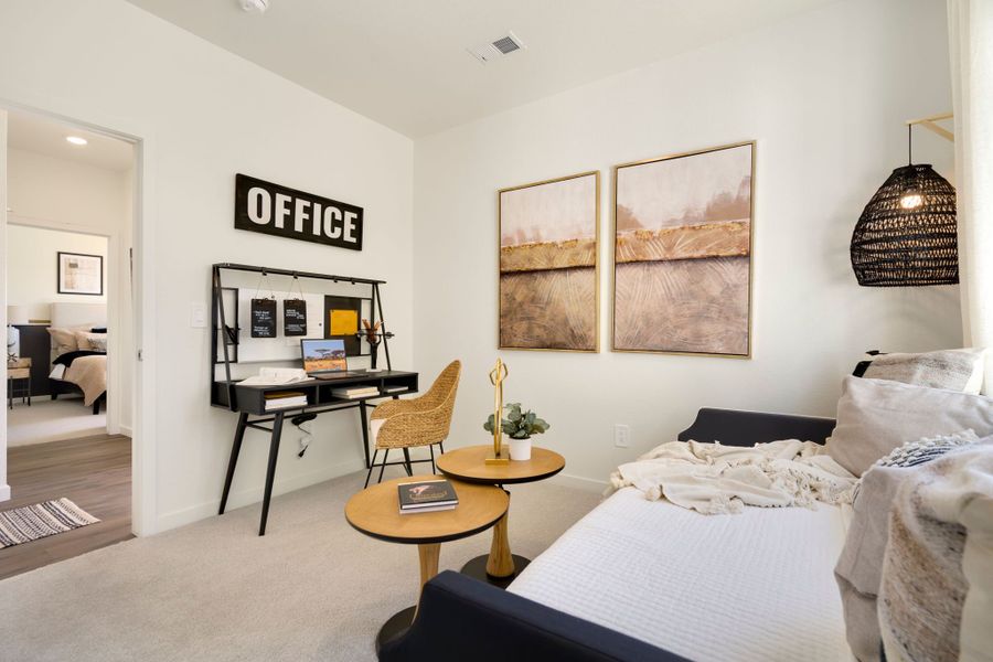 Furnished interior view inside a new home in Liberty Draw, Evans (Image 18).