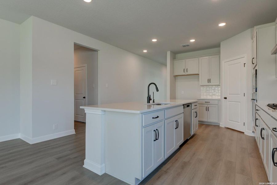 Furnished interior view inside a new home in Arcadia Ridge, San Antonio (Image 10).