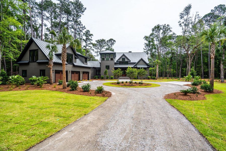 Front exterior of a new home in , Johns Island, SC, highlighting curb appeal (Image 36).