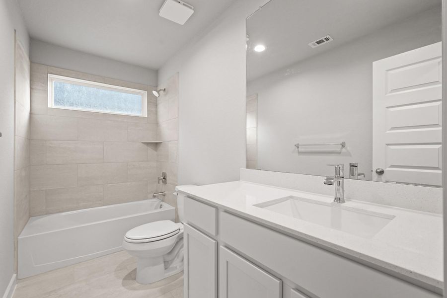 Furnished interior view inside a new home in Morton Creek Ranch, Katy (Image 6).