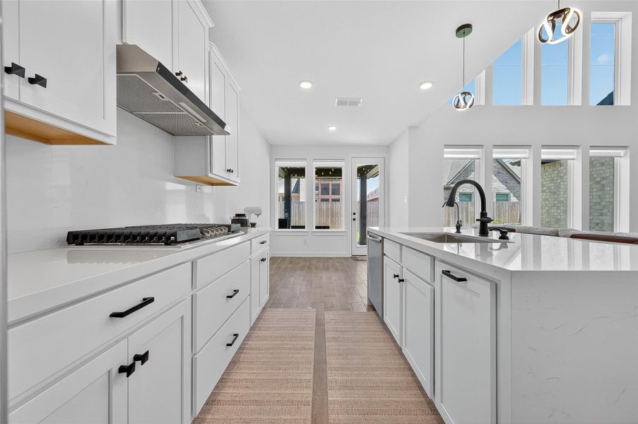 Furnished interior view inside a new home in , Richmond (Image 33). Furnished interior view inside a new home in , Richmond (Image 33).