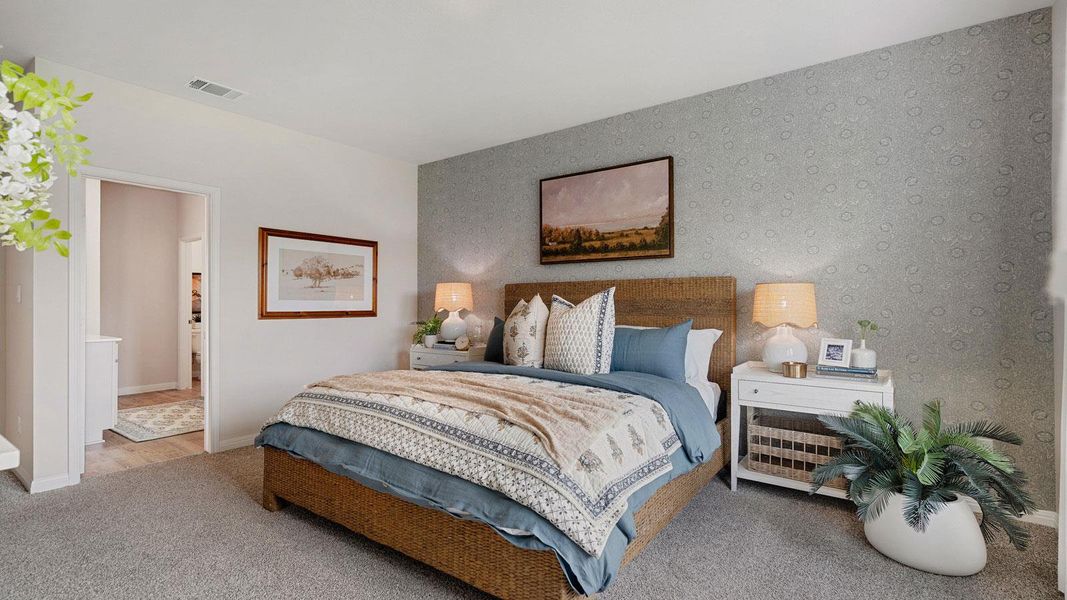 Furnished interior view inside a new home in Thunder Rock, Marble Falls (Image 35).