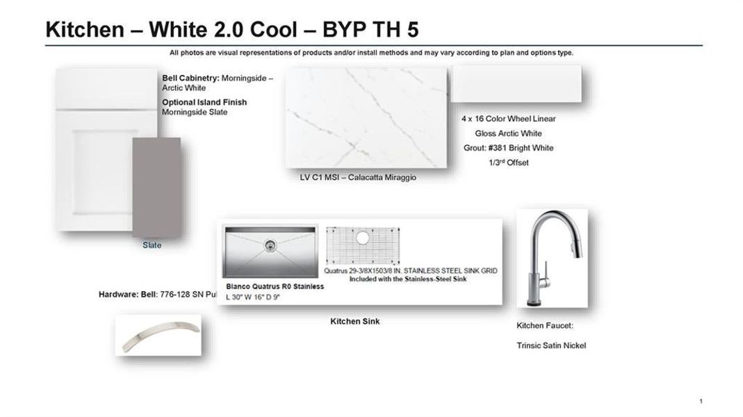 Kitchen Design Selections Lot 5