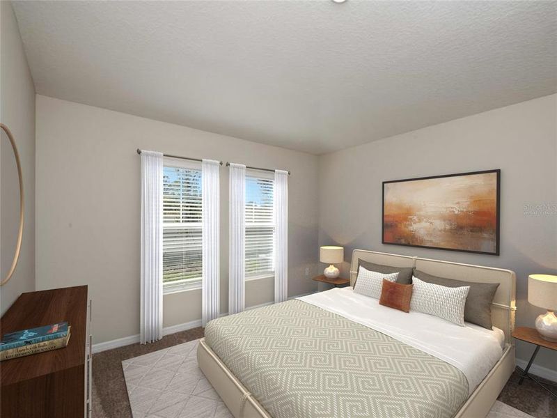 Furnished interior view inside a new home in Crosswinds, Haines City (Image 5).