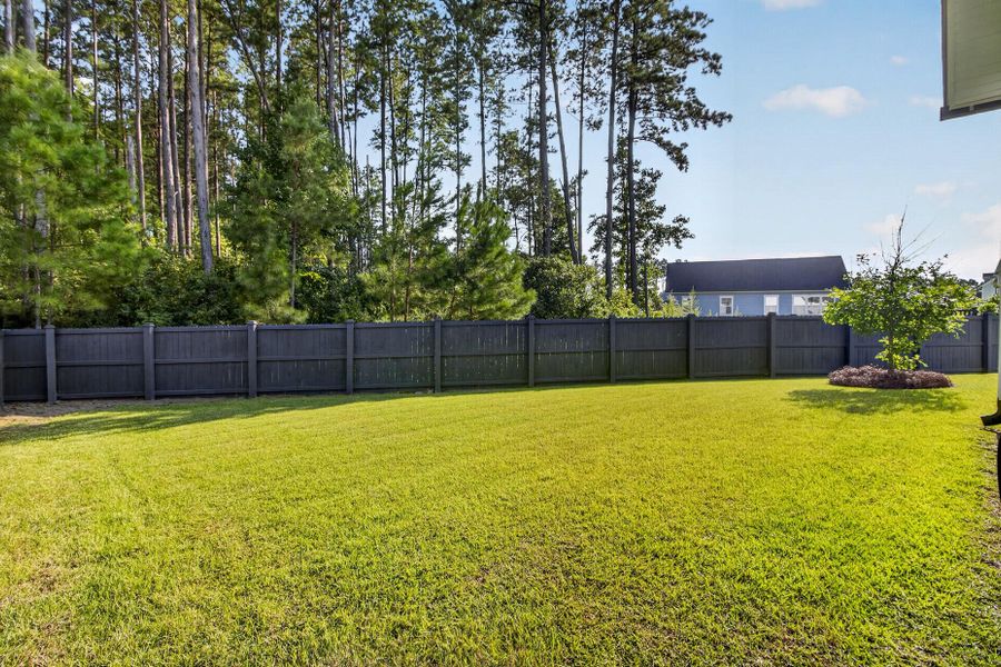 Exterior details and patio area of a home in , Summerville (Image 38). Exterior details and patio area of a home in , Summerville (Image 38).