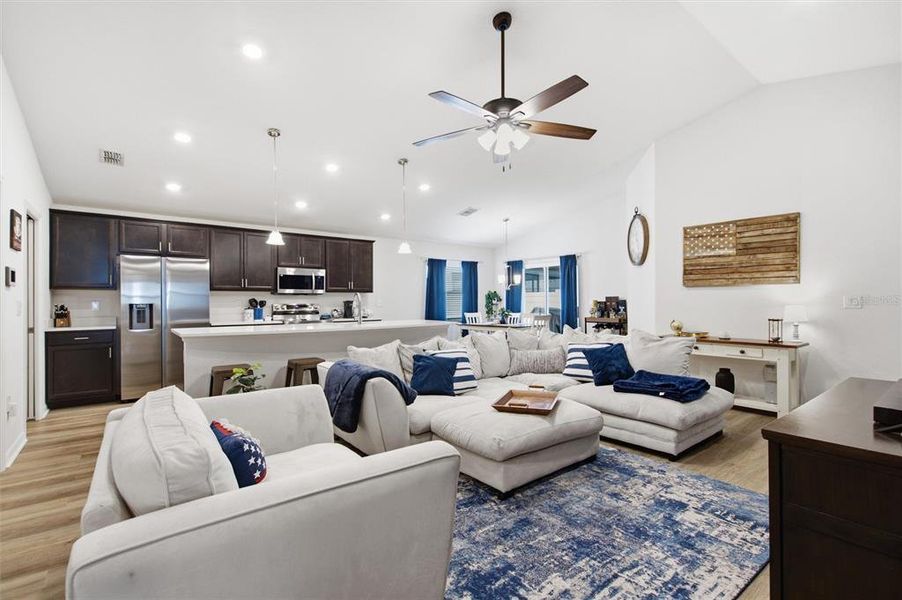 Furnished interior view inside a new home in , Davenport (Image 9). Furnished interior view inside a new home in , Davenport (Image 9).