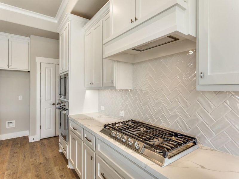Furnished interior view inside a new home in Ladera at the Reserve, Mansfield (Image 17).