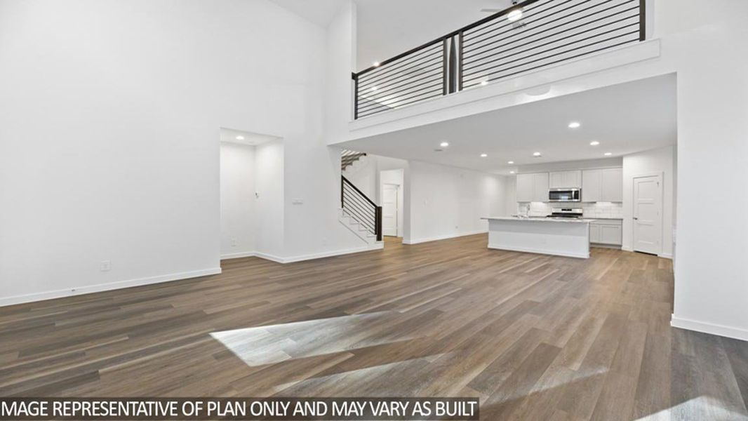 Spacious, unfurnished interior of a new home in Hills of Westlake, Conroe (Image 12).