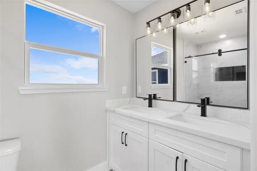 Furnished interior view inside a new home in , San Leon (Image 4).