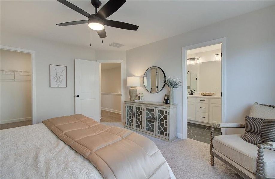 Furnished interior view inside a new home in East Park Village, Kennesaw (Image 17). Furnished interior view inside a new home in East Park Village, Kennesaw (Image 17).