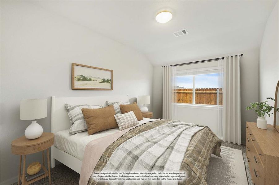 Furnished interior view inside a new home in Georgetown at Kings Fort, Kaufman (Image 20).