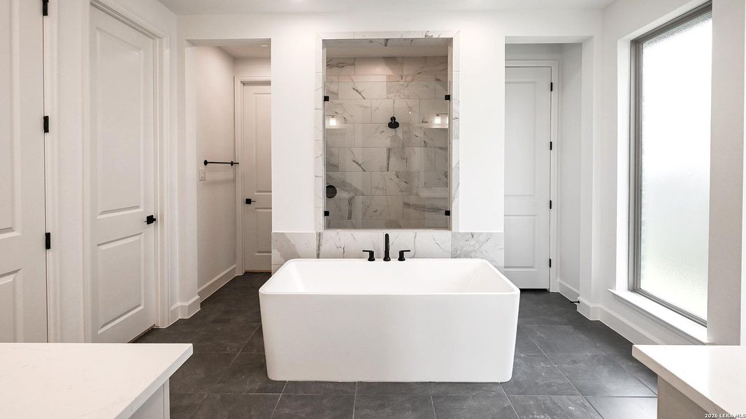 Furnished interior view inside a new home in Veramendi, New Braunfels (Image 16).