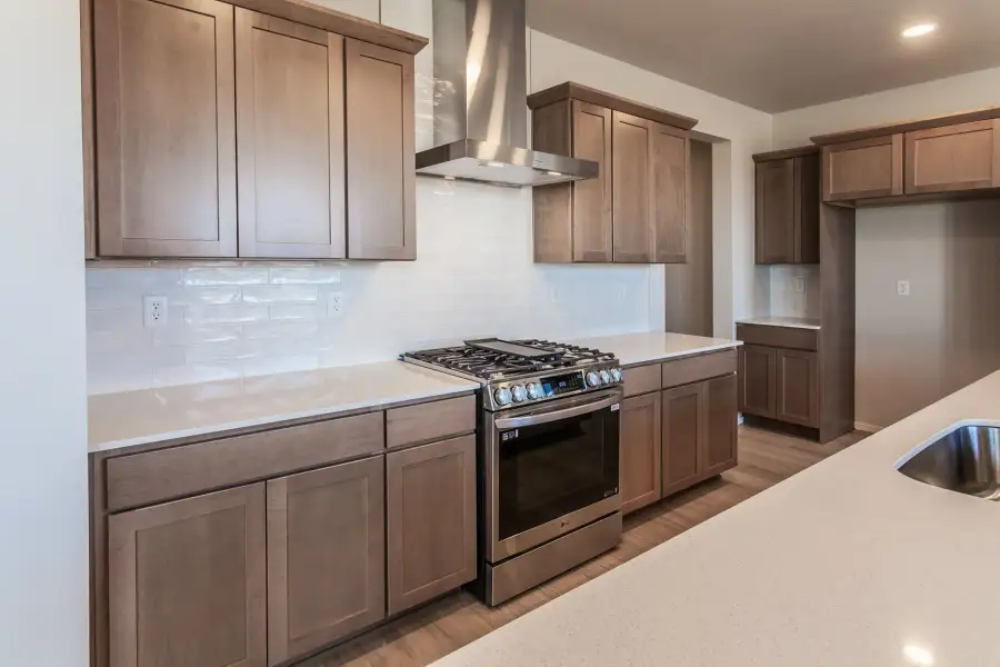 Furnished interior view inside a new home in Trailside, Timnath (Image 8).