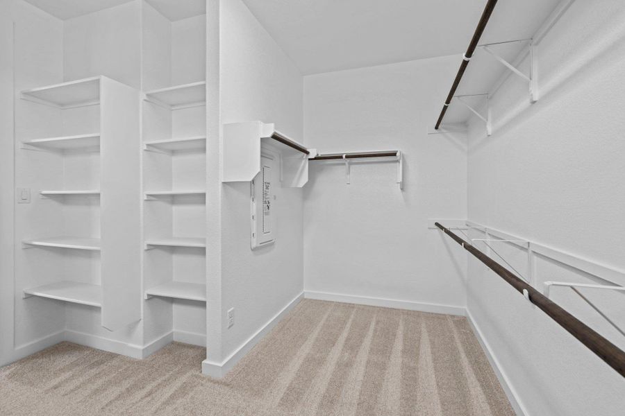 Walk-in closet in Primary Bedroom
