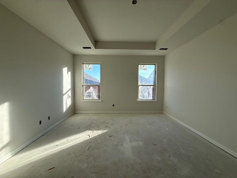 In-progress construction of a new home in Morningstar, Aledo, TX (Image 9).