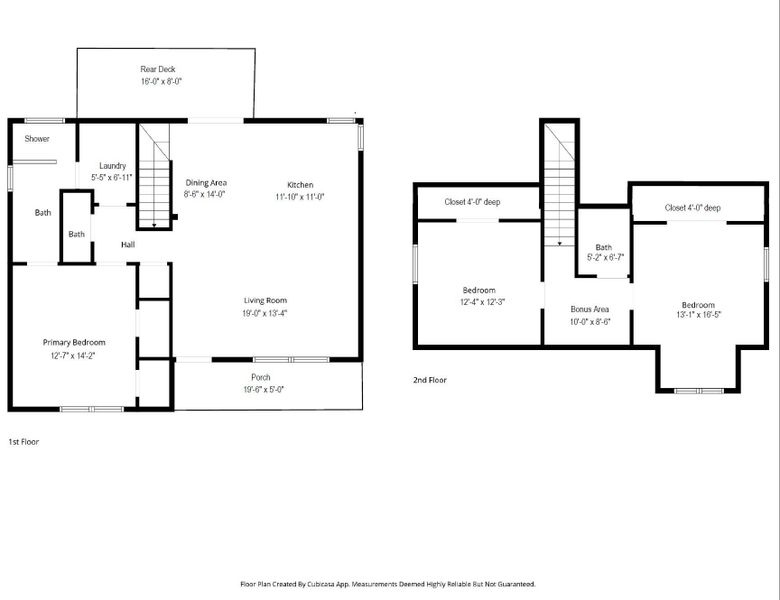 2D floor plan layout of this home in , Arden, NC (Image 5).