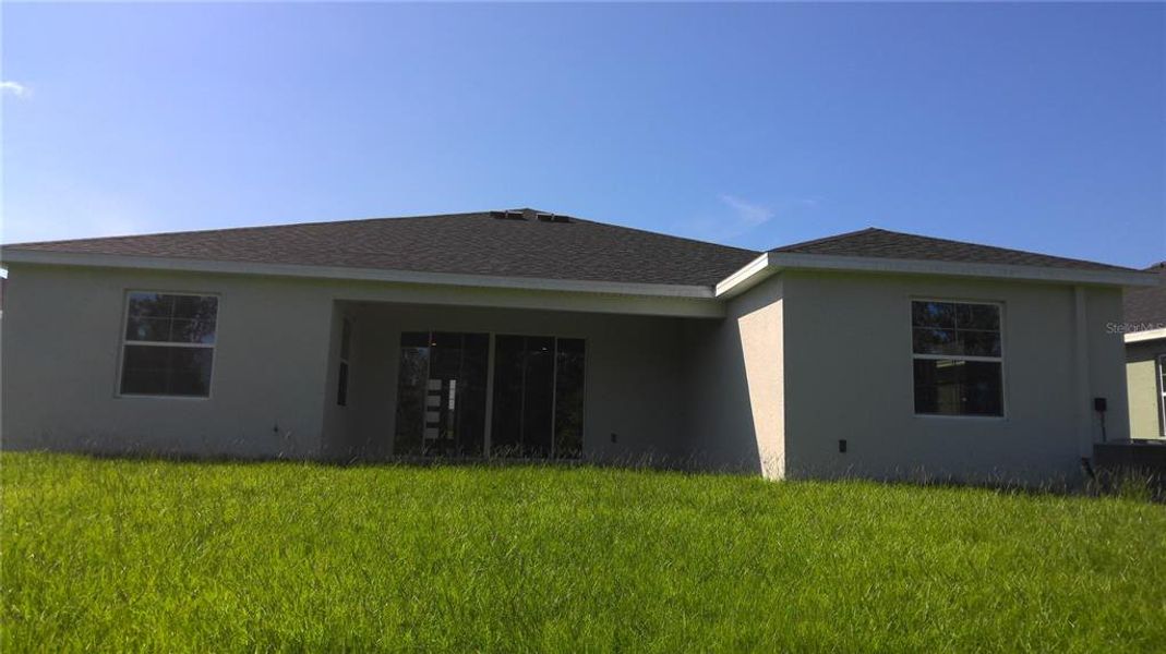Exterior details and patio area of a home in Legacy Preserve, Parrish (Image 3). Exterior details and patio area of a home in Legacy Preserve, Parrish (Image 3).