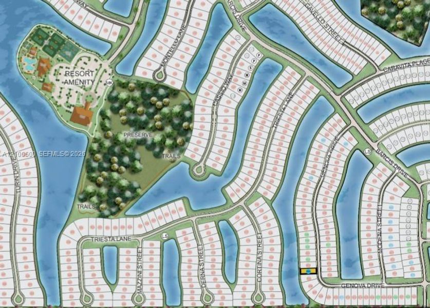 15785 Genova Drive Site Map 15785 Genova Drive Site Map