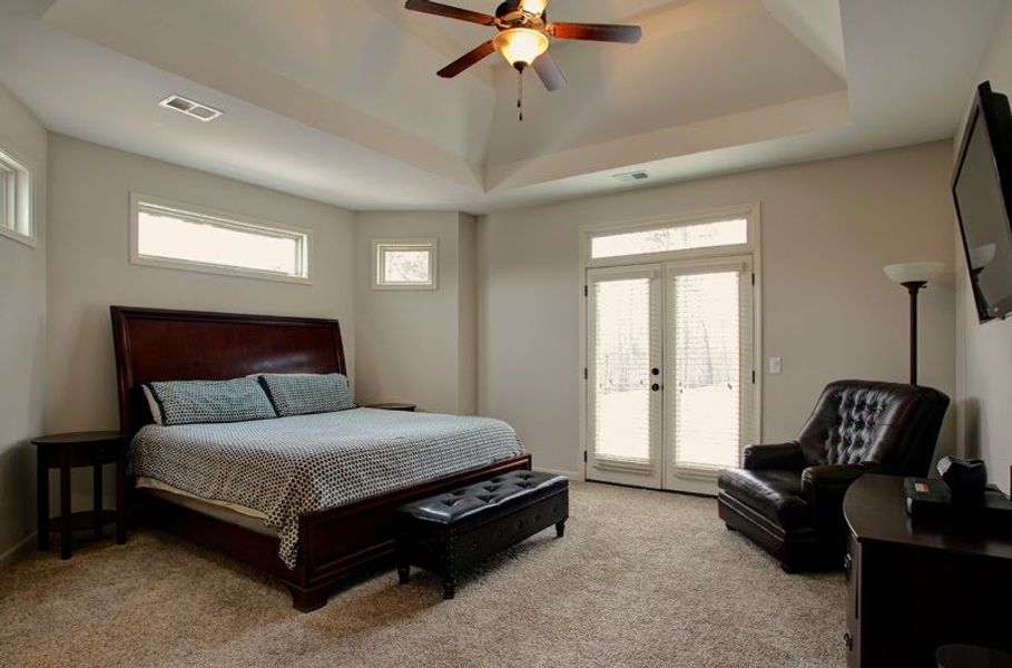 Representative furnished interior of a home built from the The Stratton by Bamford and Company in Rowland Springs, Cartersville (Image 14).