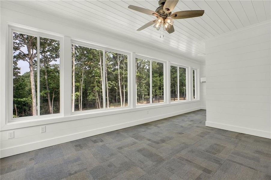 Furnished interior view inside a new home in , Canton (Image 17).