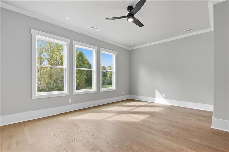 Spacious, unfurnished interior of a new home in Old Town Estates, Dacula (Image 43).
