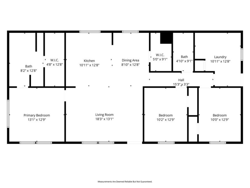 2D floor plan layout of this home in , Morganton, NC (Image 3).